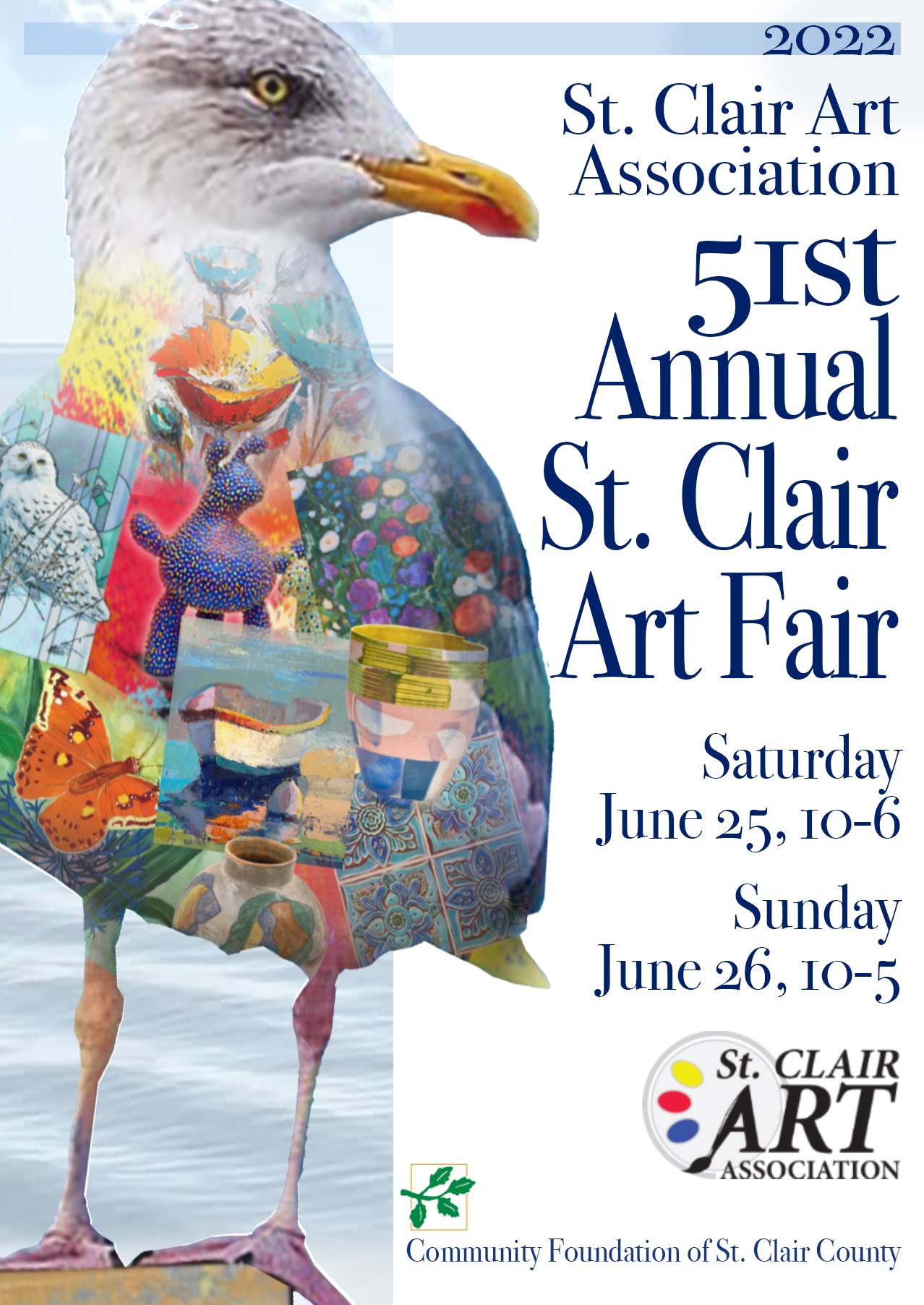 51st Annual St. Clair Art Fair St. Clair Michigan Chamber of Commerce